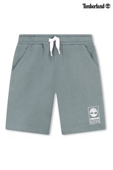 Pantalones cortos azules de punto con logo de Timberland (N07190) | 64 € - 78 €