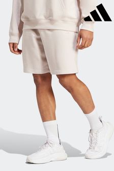 adidas Cream Sportswear All Szn Fleece Shorts (N07242) | SGD 64