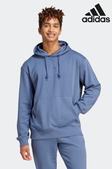 adidas Blue Sportswear All Szn Fleece Hoodie (N07244) | SGD 87