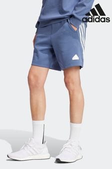 adidas Blue Sportswear Future Icons 3-Stripes Shorts (N07255) | kr454