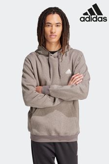 Rosa - Adidas Sportswear Seasonal Essentials Meliertes Kapuzensweatshirt (N07260) | 78 €