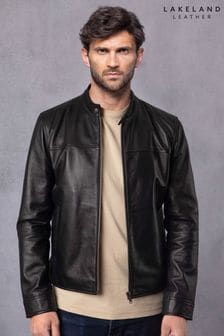 Черный - Коричневая кожаная куртка Lakeland Leather Corby (N07338) | €246