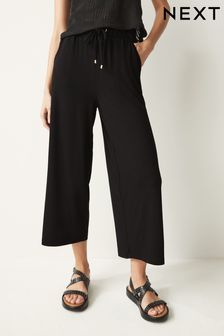 黑色 - 平織裙褲 (N07345) | NT$820