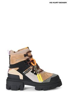 נעלי טיולים בגוון טבעי של Kg Kurt Geiger דגם Trekker (N07410) | ‏950 ‏₪