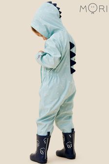 MORI Green Dinosaur Waterproof Puddlesuit (N07597) | kr1 170