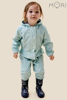 MORI Green Dinosaur Waterproof Puddlesuit (N07597) | $110