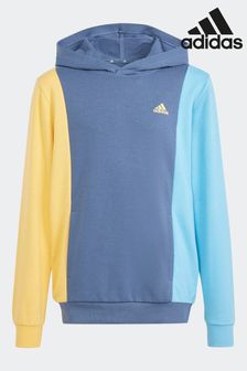 adidas Blue Kids Sportswear Essentials Colourblock Hoodie (N07834) | €47