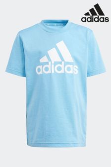 أزرق - تيشرت بشعار Sportswear Essentials من Adidas (N07865) | 59 ر.ق