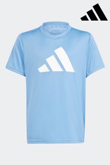 Azul - Adidas Regular Fit Sportswear Train Essentials Aeroready Logo T-shirt (N07867) | 18 €