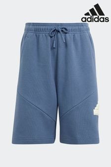 adidas Blue Sportswear Future Icons Logo 8-Inch Shorts (N07873) | 114 QAR