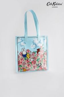 Cath Kidston Blue Large Miffy Book 100% Cotton Bag (N07914) | $46