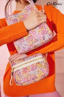 Розовый/Cream цветочный принт - Cath Kidston сумка с длинным ремешком и карманом в стиле милитари (N07957) | €56