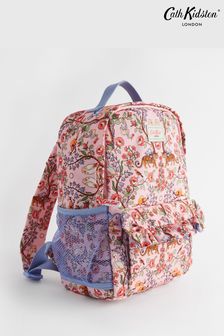 Cath Kidston Pink Floral Print Kids Frill Backpack (N09060) | €58