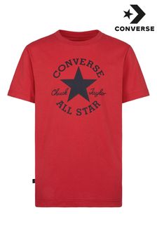 レッド - Converse ロゴ Tシャツ (N09107) | ￥3,170