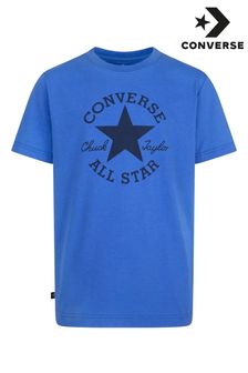ブルー - Converse ロゴ Tシャツ (N09108) | ￥3,170