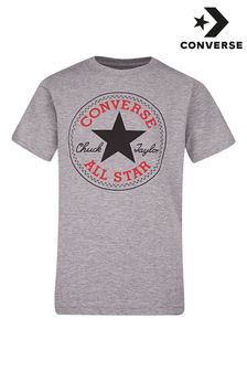 Converse Grey Chuck Patch T-Shirt (N09126) | BGN 46