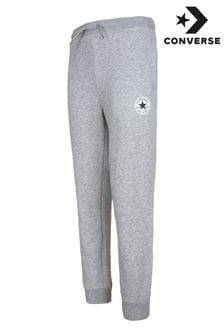 Converse Grey Signature Chuck Patch Joggers (N09139) | $48