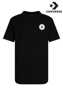 Converse Black 100% Cotton Printed T-Shirt (N09140) | $27