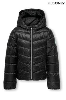ONLY KIDS Zip Up Hooded Coat (N09174) | $47