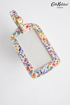 Cath Kidston Blue/Yellow Ditsy Floral Luggage Tag (N09361) | $20