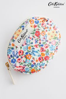 Cath Kidston Blue/Yellow Ditsy Floral Round Pocket Purse (N09392) | €16
