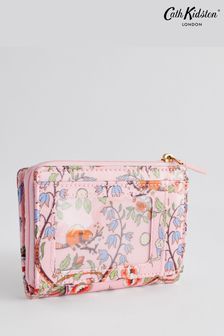 Cath Kidston Pink Floral Slim Pocket Purse (N09399) | $59