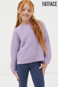 FatFace Purple Ellie Knitted Jumper (N09427) | €15