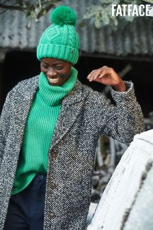 FatFace Green Nellie Boxy Roll Neck Jumper (N09436) | €42