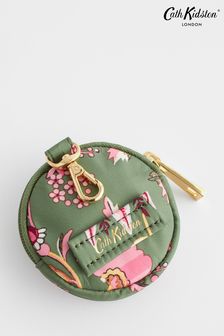Cath Kidston Green Floral Round Coin Purse (N09505) | AED78