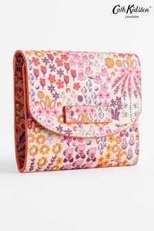 Cath Kidston Pink Ditsy Floral Fold Over Purse (N09507) | AED222