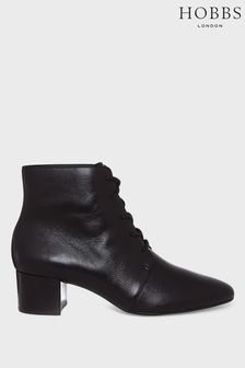 Hobbs Black Lace-Up Hetty Ankle Boots (N09752) | AED1,048