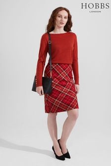 Hobbs Red Daphne Skirt (N09759) | 84 €