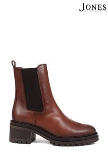 Коричневый - кожаные Chelsea ботинки Jones Bootmaker (N09923) | €172