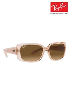 Прозоро-коричневий - Сонцезахисні окуляри з поляризованими лінзами Rb4389 Ray-ban (N0Q758) | 12 130 ₴