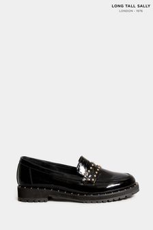 Long Tall Sally Studded Patent Loafers