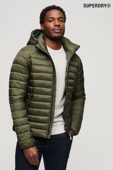 Zelena - Superdry s kapuco Fuji sport podložena jakna (N10671) | €138
