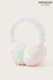 Monsoon Rainbow Faux Fur Earmuffs (N10747) | 18 €