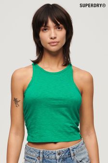 Superdry Green Ruched Tank Top (N11202) | €30