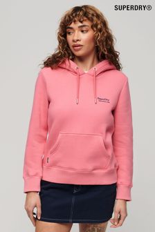 粉色 - Superdry必備款標誌連帽上衣 (N11230) | NT$2,330
