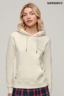 Crème - Sweat à capuche Superdry Essential avec logo (N11231) | €72