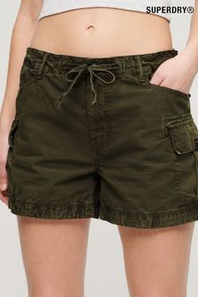 Superdry Green Cargo Shorts (N11255) | $55