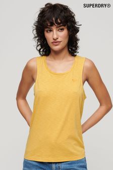 Superdry Yellow Scoop Neck Tank (N11263) | €29