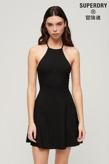 Superdry Jersey Fit and Flare Mini Dress