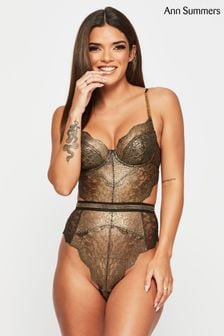 Gold - Ann Summers Hold Me Tight Spitzenbody (N11390) | 27 €
