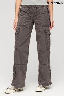 Superdry hlače z elastičnim žepom in žepi Vintage (N12028) | €87