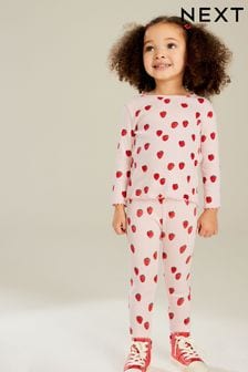粉色 - Strawberry 羅紋內搭褲 (3個月至7歲) (N12461) | NT$220 - NT$310