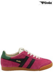 Gola Purple Ladies Elan Suede Lace-Up Trainers (N12833) | €129