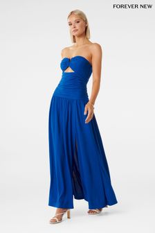 Forever New Blue Mandy Cut-Out Jersey Dress (N12922) | 362 zł