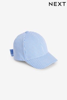 海軍藍 - 方格棒球帽 (3-16歲) (N13205) | NT$360 - NT$490