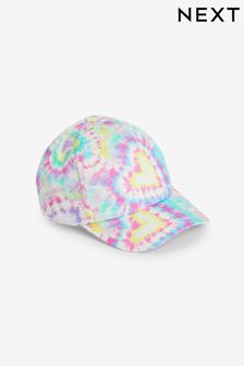 Multi Tie Dye Heart Baseball Cap (1-16yrs) (N13212) | €11 - €15